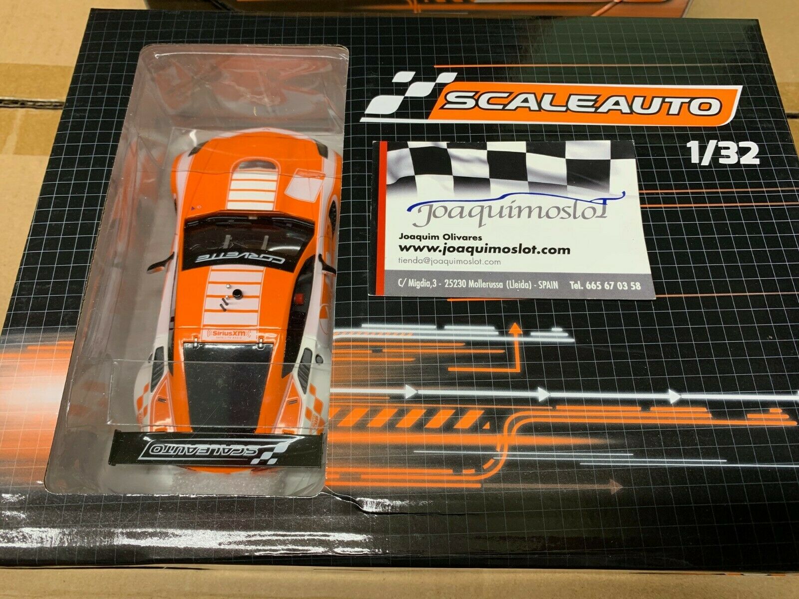 Scaleauto SC-6179D A7R GT3 Cup Edition Orange/White R-Version AW