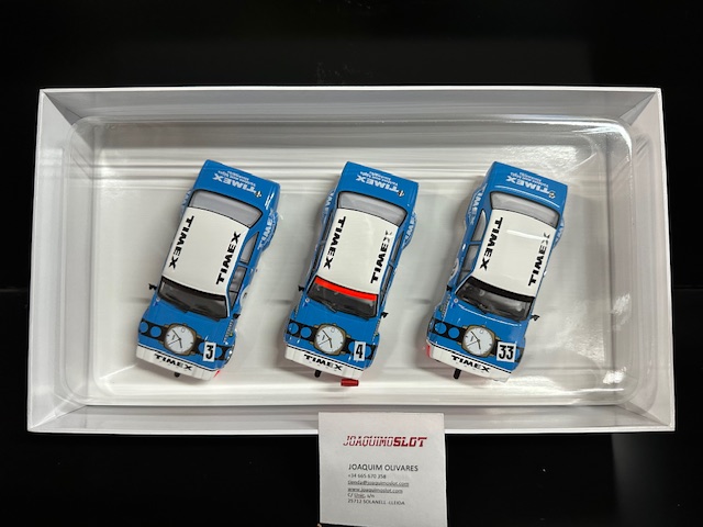 Revoslot RS-0244 Ford Escort Mk1 Timex #3 #4 #33 Triple pack