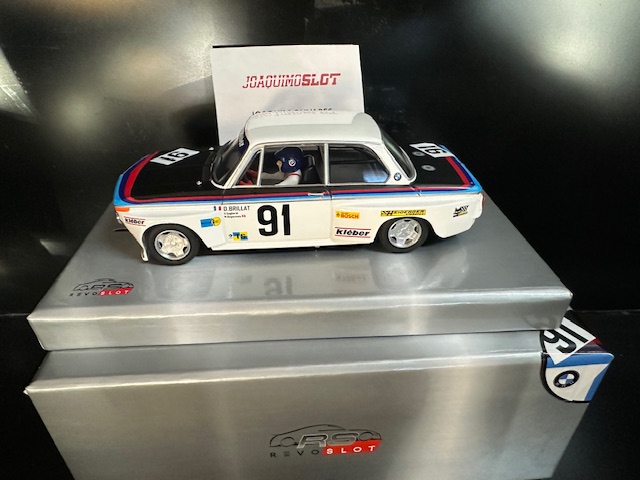 RevoSlot RS0222 Bmw 2002 #91 Le Mans 24H 1975
