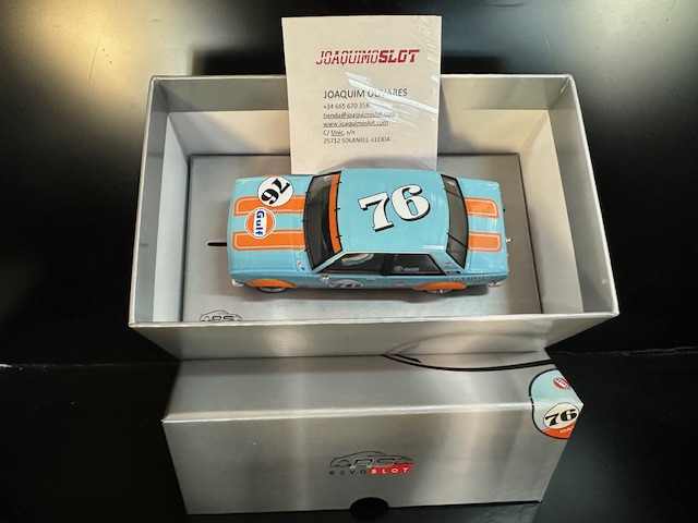 RevoSlot RS0238 Datsun 510 #76 Gulf