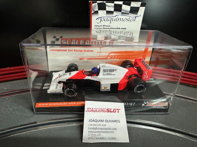 Scaleauto SC-6265 Formula 90-97 - 1990 White/ red #28