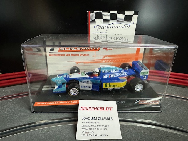 Scaleauto SC-6306 Formula 90-97 - 1995 White/ Blue #2