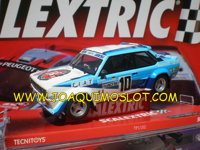 SCALEXTRIC SEAT 131 ABARTH #1  ZANINI  DE SCALEXTRIC REF/ 6297
