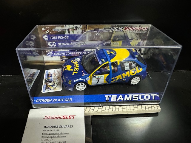 Teamslot SRE25 Citroën Zx Kit Car Rally Corte Ingles 1999 [SRE25