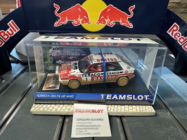 Teamslot SRE39 Lancia Delta HF 4WD Rally Boucles Spa 1988