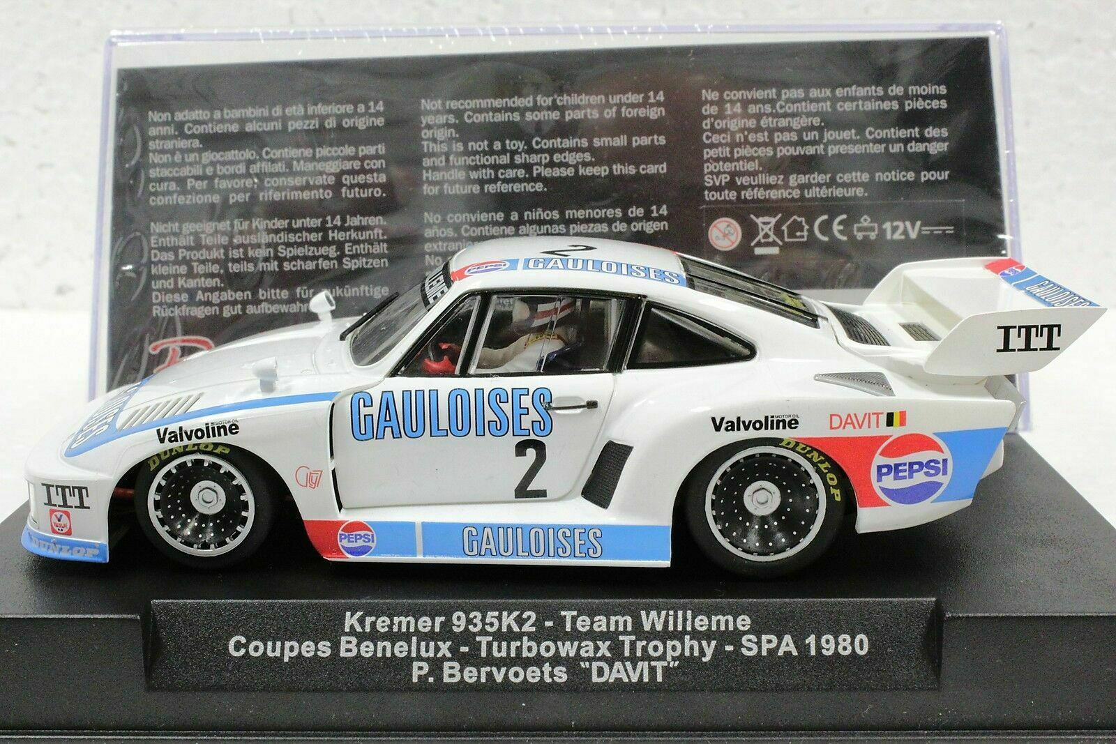 Sideways SW0037 Porsche 935 K2 gr5 Spa 1980 Gauloise