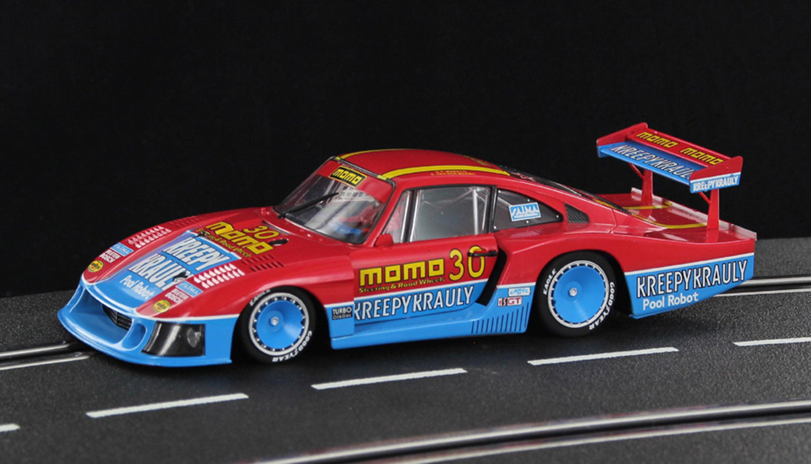 SIDEWAYS SWHC03 PORSCHE 935/78 MOBY DICK LE MANS 1970 NEW 1/32 SLOT CAR