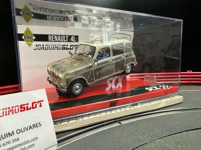 Renault 4L Transparente Coche Edición Esp 25 unid JOAQUIMOSLOT