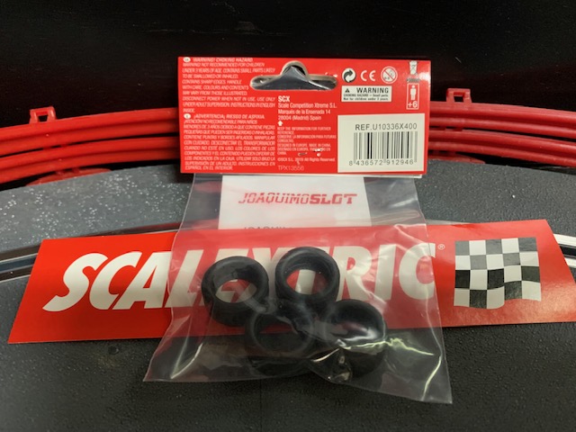 Scalextric U10336X400 Neumático Nº 43 Ø18,5 x 9,3 mm