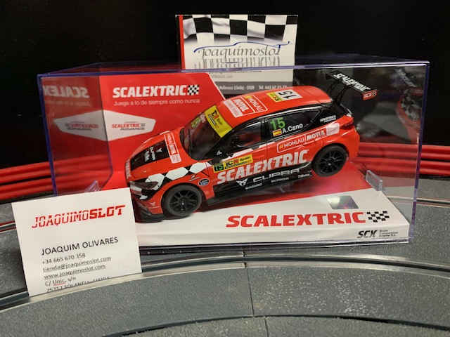 Scalextric U10425S300 Seat Leon Competición Monlau