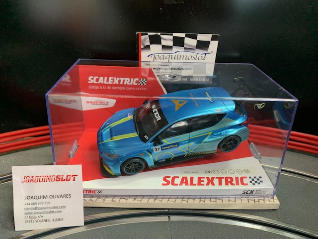 Scalextric U10450S300 Seat e-Racer Fia Touring Car World Cup