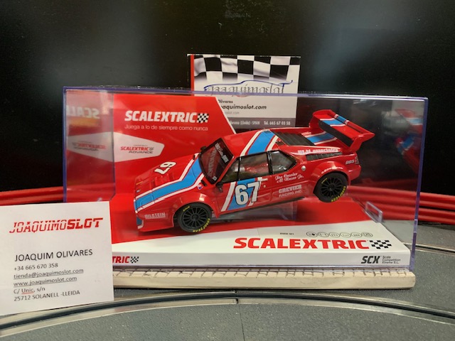 Scalextric U10452S300 BMW M1 Crevier Racing