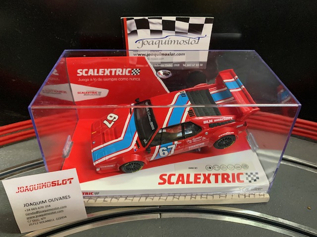 Scalextric U10452S300 BMW M1 Crevier Racing