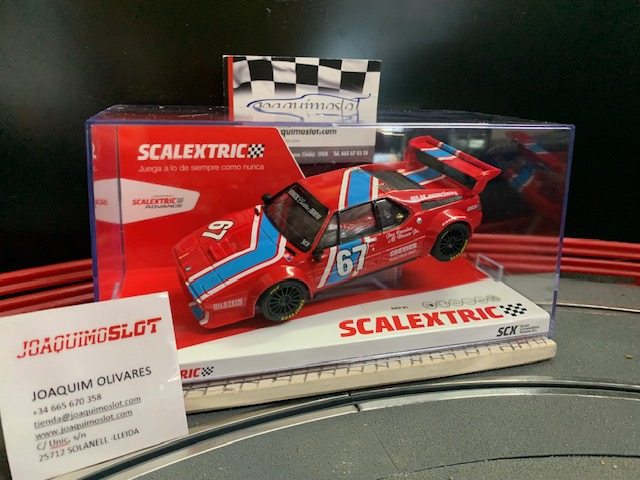 Scalextric U10452S300 BMW M1 Crevier Racing
