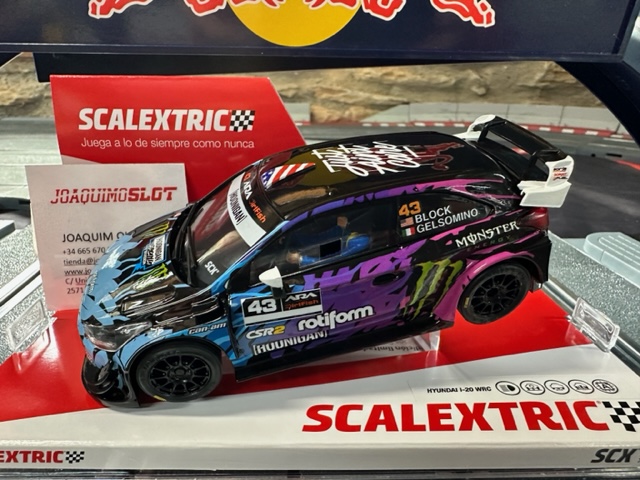 Scalextric U10454S300 Hyundai i-20 WRC Block