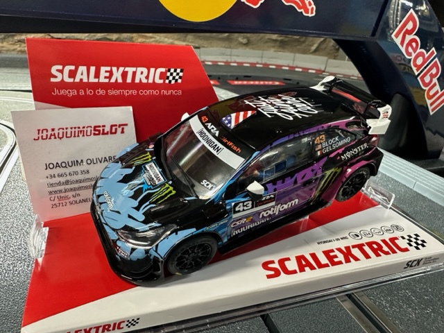 Scalextric U10454S300 Hyundai i-20 WRC Block
