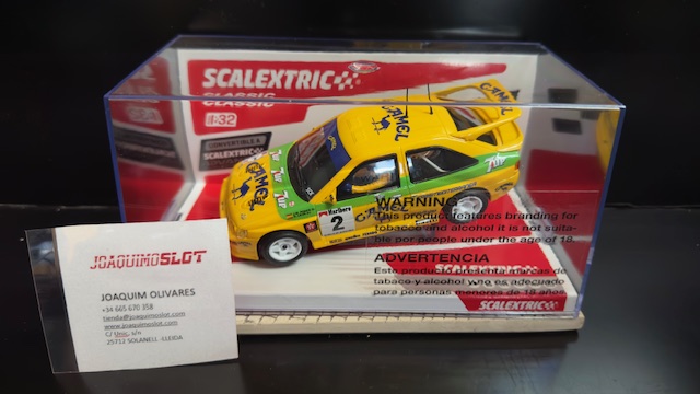Scalextric U10609S300 Ford escort Cosworth J.M Ponce 93