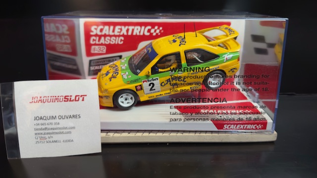 Scalextric U10609S300 Ford escort Cosworth J.M Ponce 93