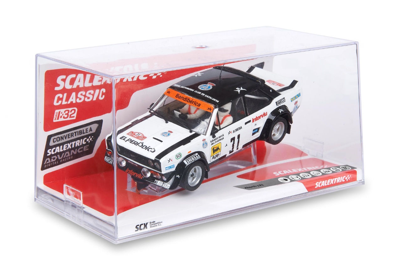 Scalextric U10611S300 Fiat Abarth 131# 31 Montecarlo 1979