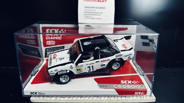 Scalextric U10611S300 Fiat Abarth 131# 31 Montecarlo 1979