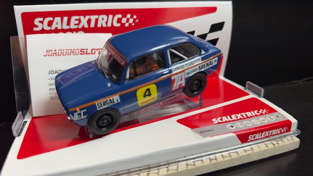 Scalextric U10613S300 Seat 850 Arrabassada 1972
