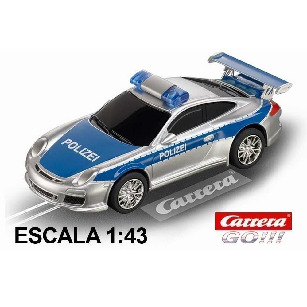 Carrera GO!!! 61283 Porsche GT3 Policia