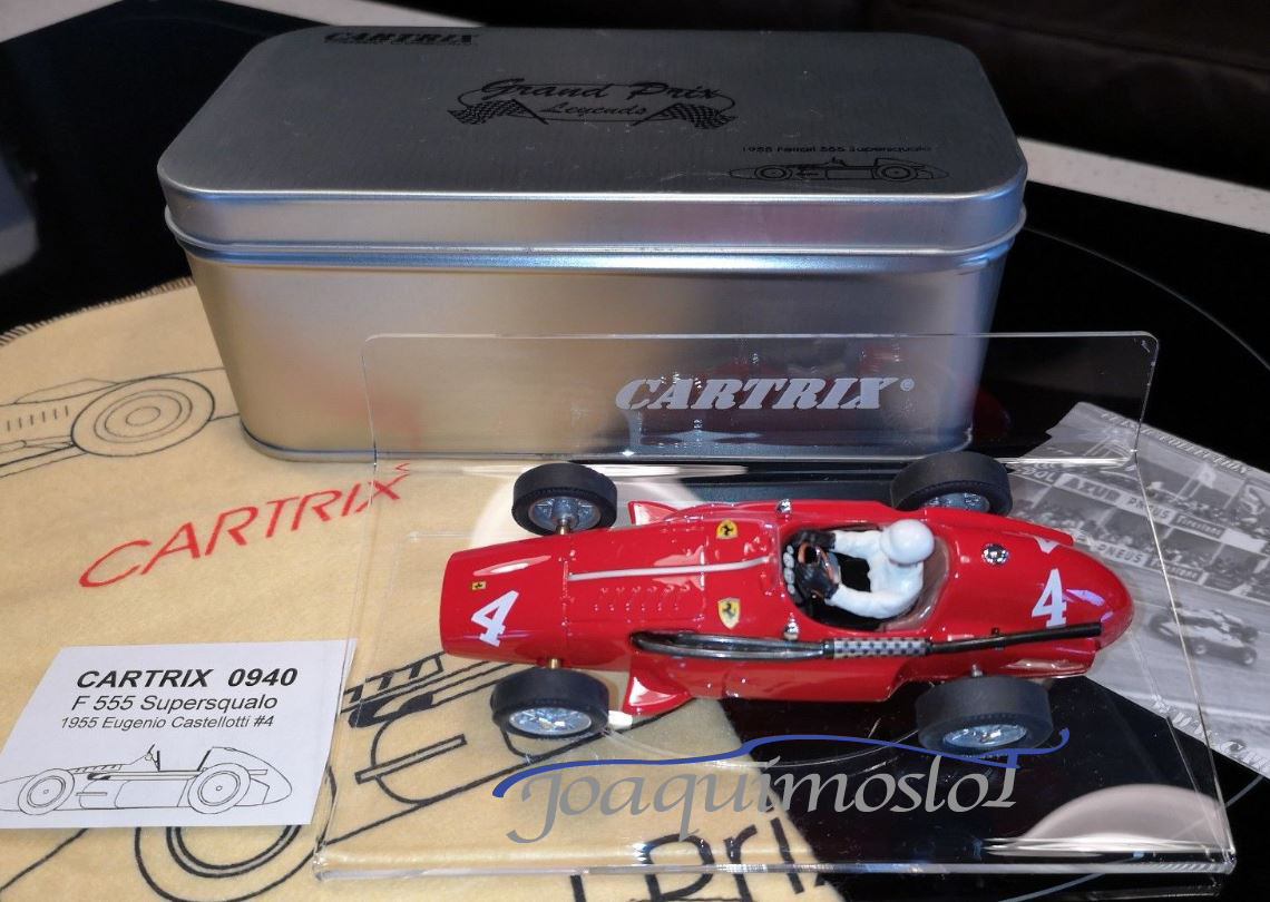 Cartrix 0940 F555 Supersqualo 1955 Eugenio Castellotti no.4