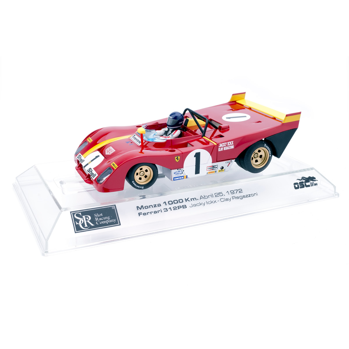 Src Ferrari 312 PB Coda Lunga 1º 1000km Monza 1972