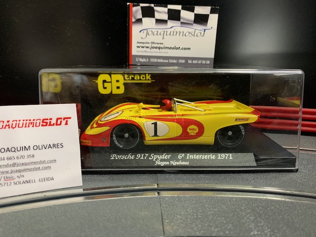 GB Track GB1 Porsche 917 Spyder 6º Interserie 1971
