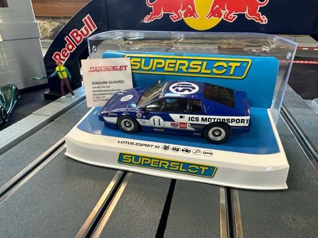 Slot Car Scalextric Superslot H4352 - Lotus Esprit S1 Silverstone 1981 - Gerry - Neuf