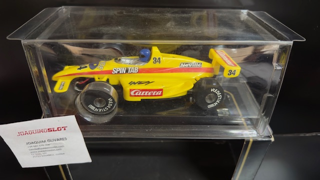 Carrera 1/24 20415 Exclusive Indy Car Gelb F1 #34