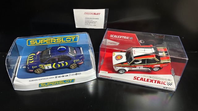 Lote rallye 1 Subaru Superslot & Abarth 131 Scalextric