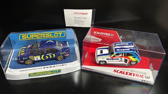 Lote rallye3 Subaru Superslot & Scalextric Renault 5 Turbo Puras