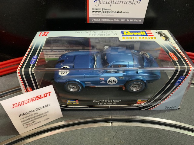 revell 08360 corvette grand sport #65 nassau '63