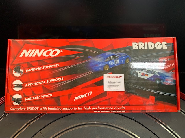 ninco 10218 pack de soportes puente en su caja