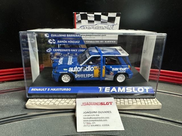 teamslot 12108 renault 5 maxi turbo race 1988