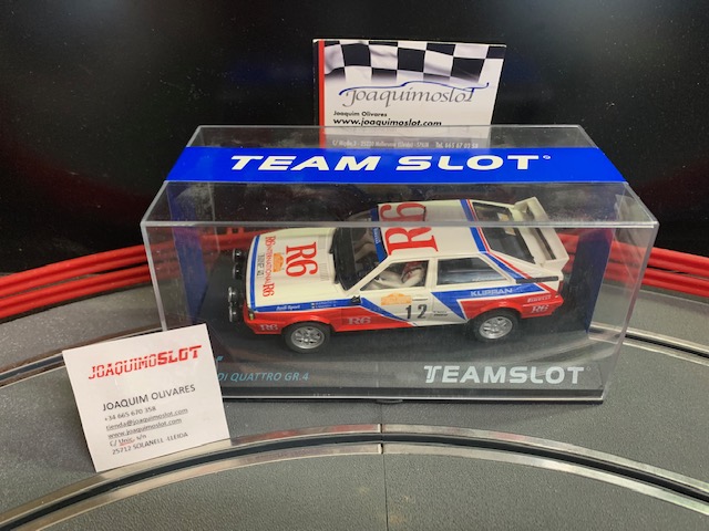 teamslot 12204 audi quattro gr.4 montecarlo 82