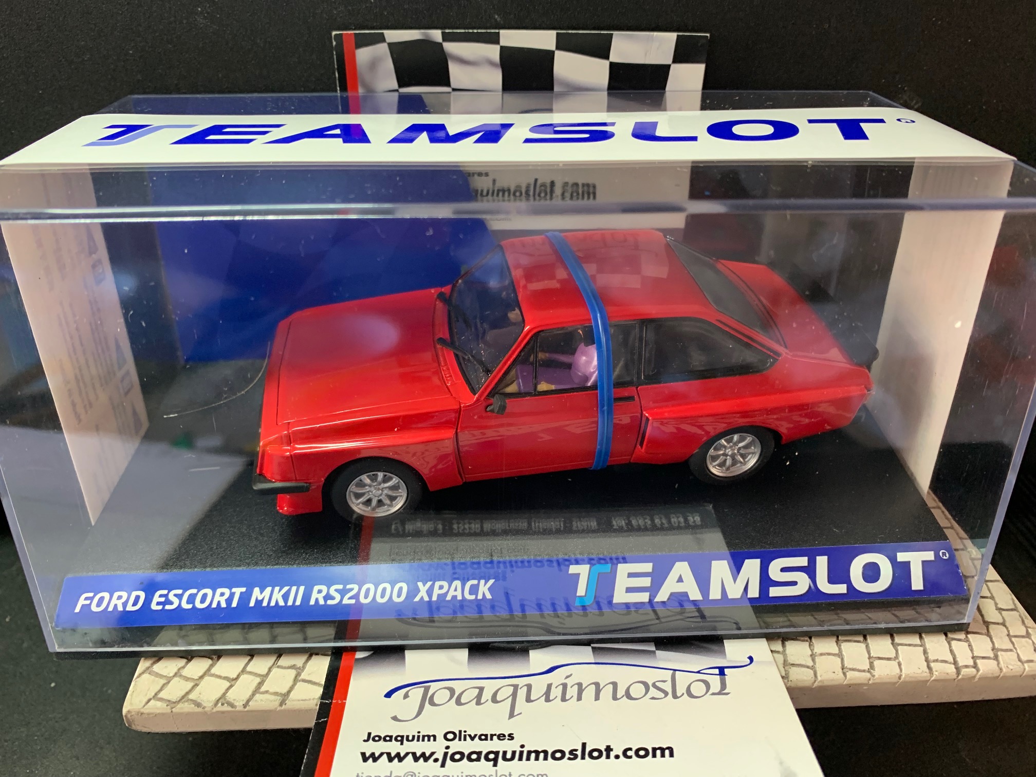 teamslot 13001 ford escort mkii rs2000 x-pack "red"