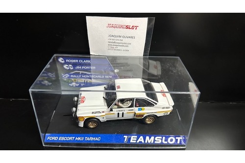 teamslot 13201 ford escort mkii tarmac rallye montecarlo 1976