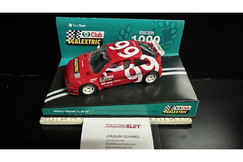 scalextric renault megane club 1999
