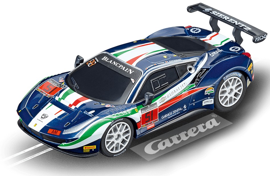 carrera go!!! 64115 ferrari 488 gt3, af corse, no.51
