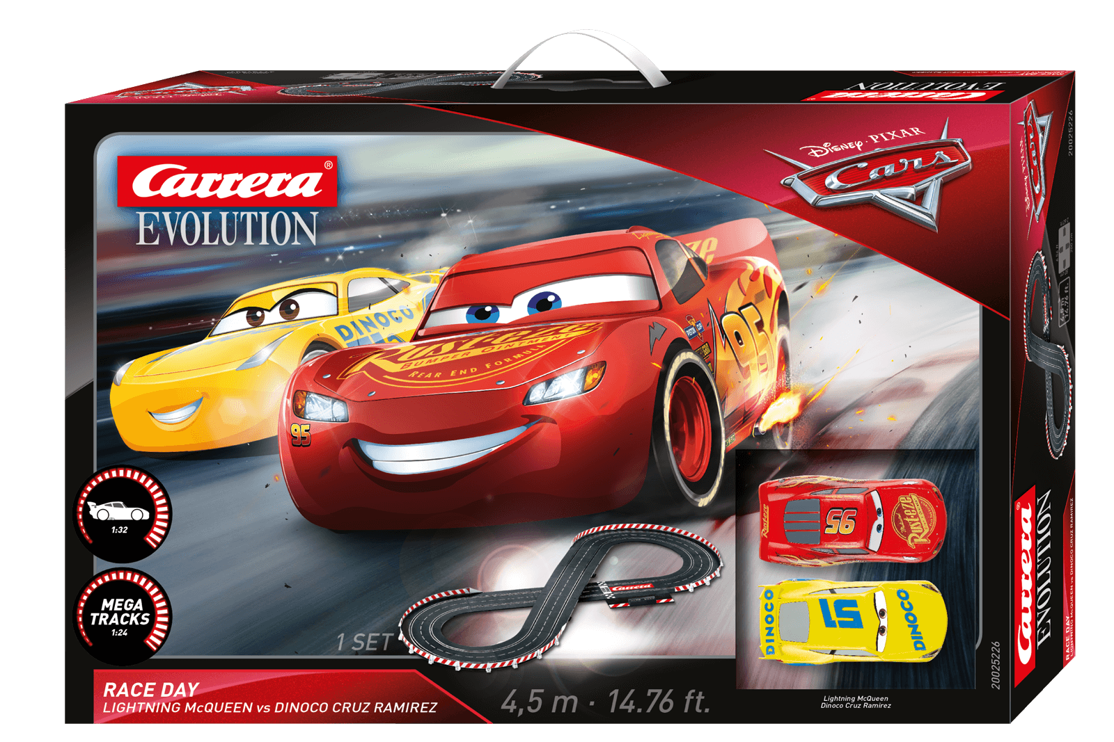 circuito carrera 25226 disney pixar car3