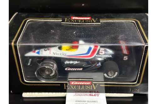 carrera 1/24 exclusive 20414 indy car blau f1 #5