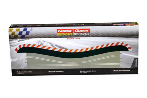 carrera 1/24 1/32 20604 bordes para chicane terminal