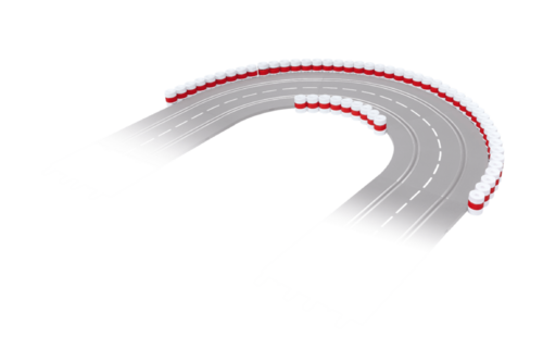 carrera 1/24 1/32 21130 barrera de neumáticos