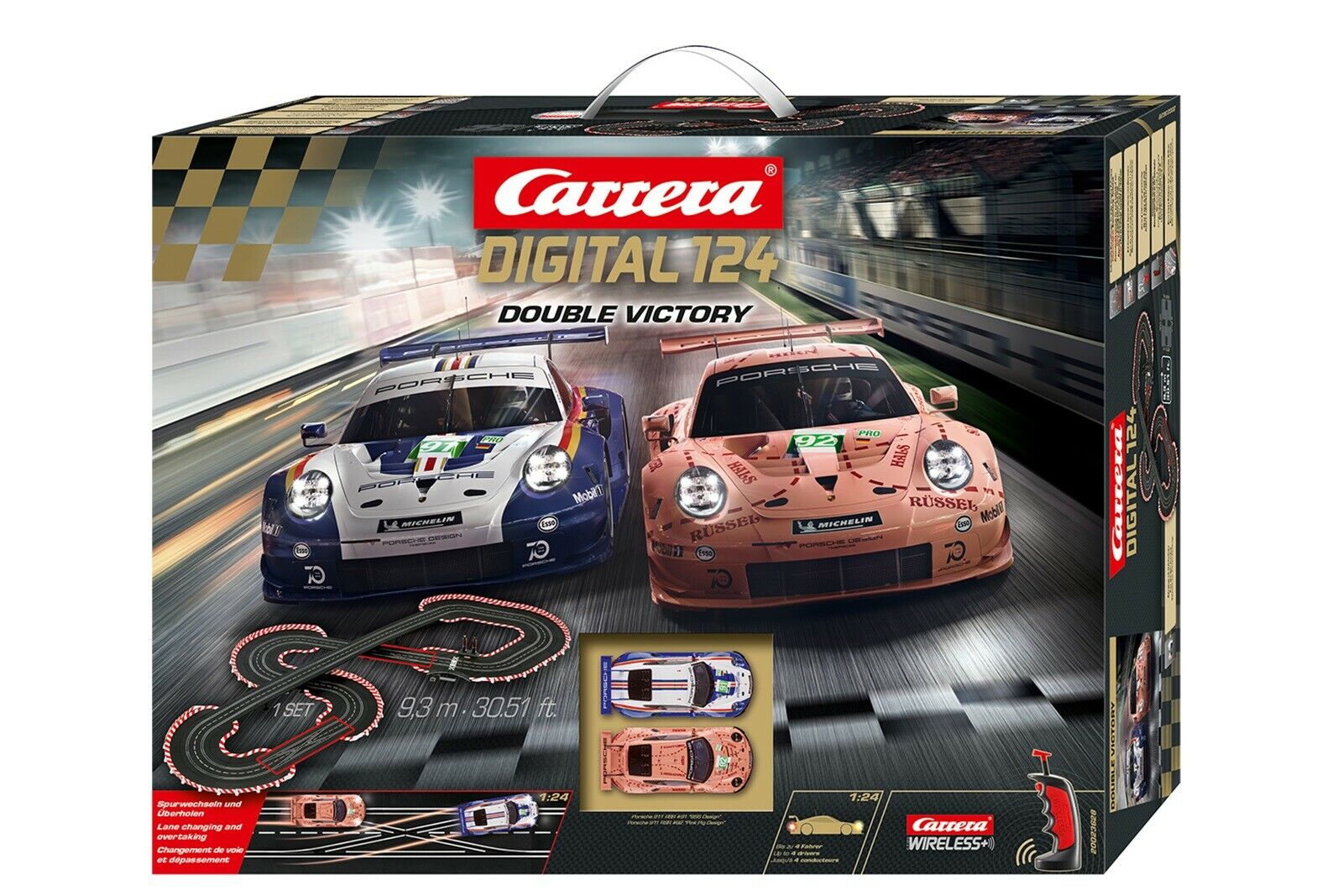 carrera digital 124 23628 circuito double victory