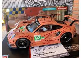 carrera digital 23886 porsche 911 rsr (991) pink pig design# 92