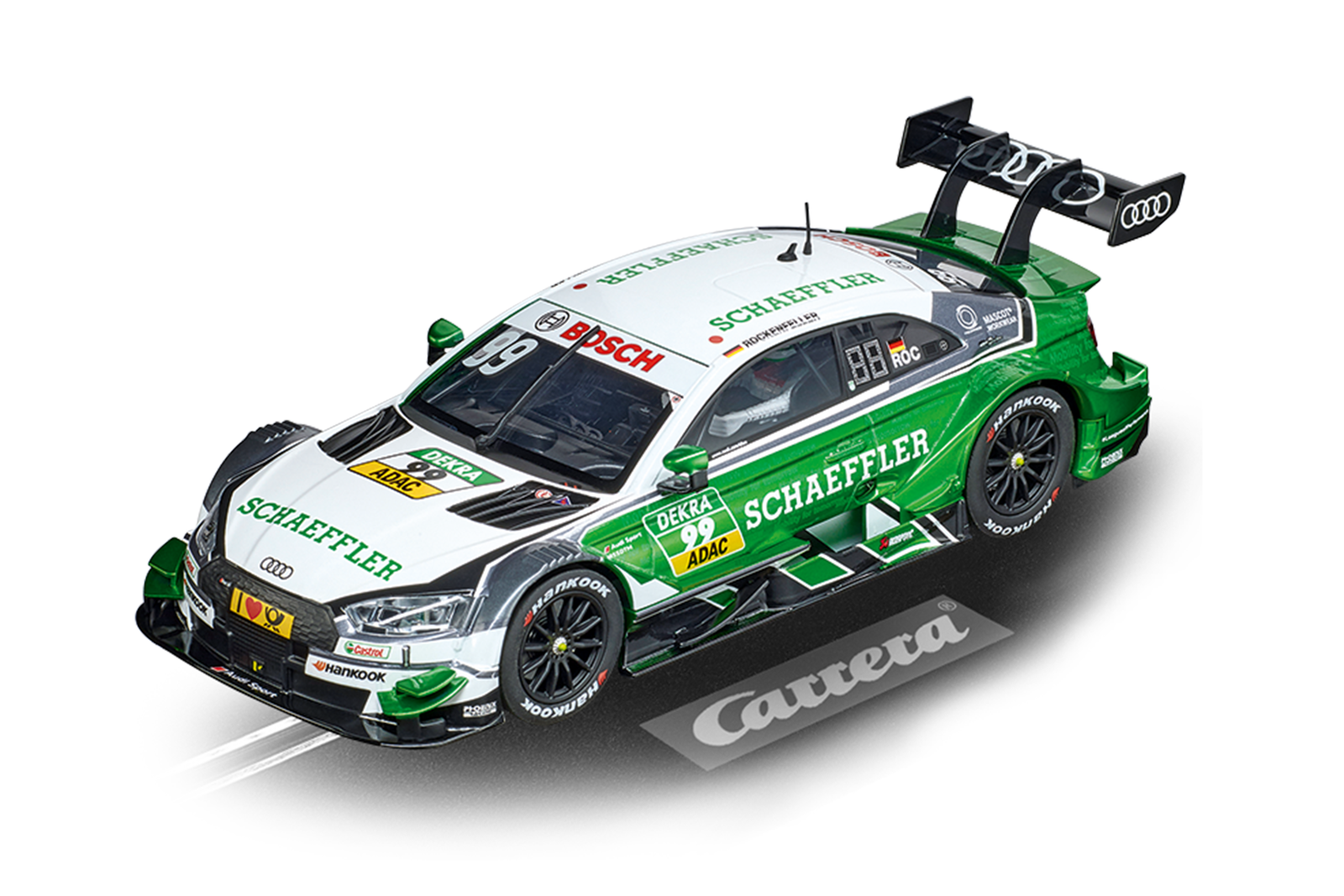 carrera digital 124 23900 audi rs 5 dtm "m.rockenfeller, no.99"