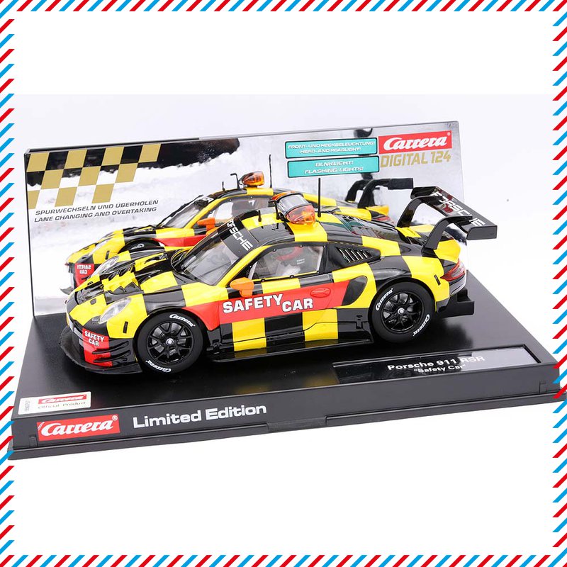 carrera digital 124 23924 porsche 911 rsr - pace car - limited e