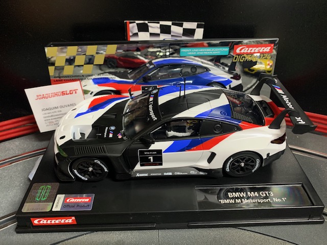 carrera digital 124 23926 bmw m4 gt3 "bmw m motorsport, no.1"